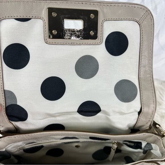 KATE SPADE New York Turn Lock Flap Leather Shoulder Bag - Picture 8 of 12